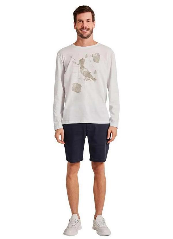 Reserva - Camiseta Ml Mapa Reserva Branco