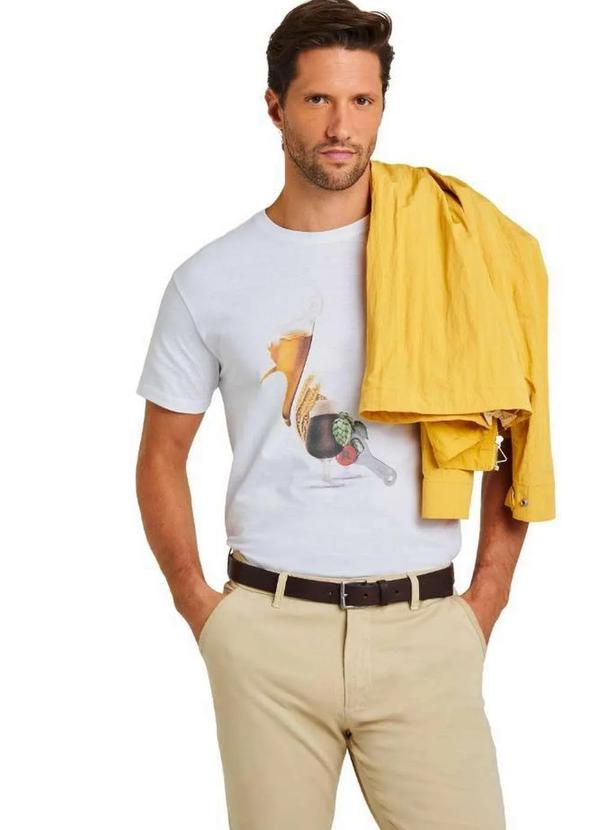 Reserva - Camiseta Pica Pau Cerveja Reserva Branco