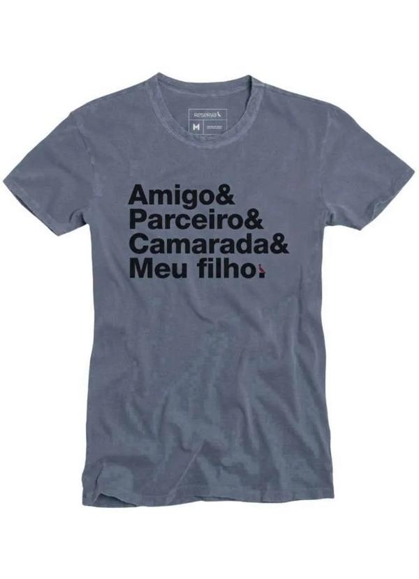 Reserva - Camiseta Sb Pai Camarada Reserva Marinho Stoned