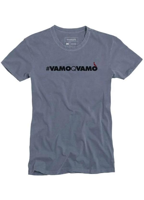 Reserva - Camiseta Sb Vamoqvamo Casual Conforto Reserva Marinho Stoned