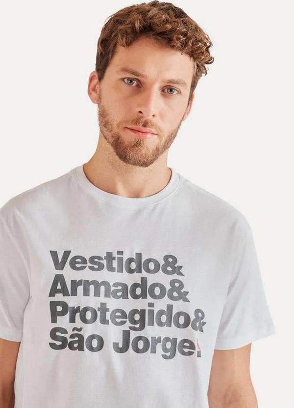 Reserva - Camiseta Vestido e Armado São Jorge Reserva Branco 3