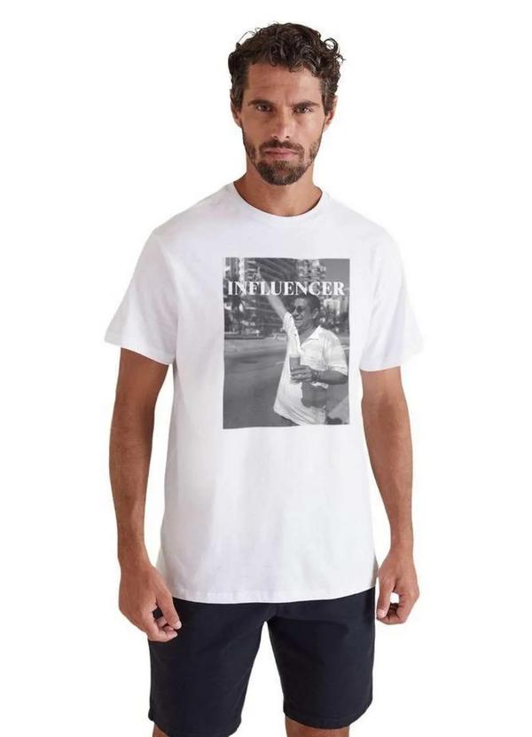 Reserva - Camiseta Zeca Influencer Meme Reserva Branco
