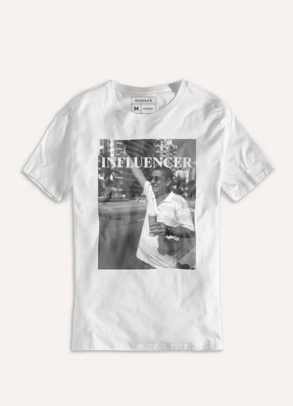Reserva - Camiseta Zeca Influencer Meme Reserva Branco 4