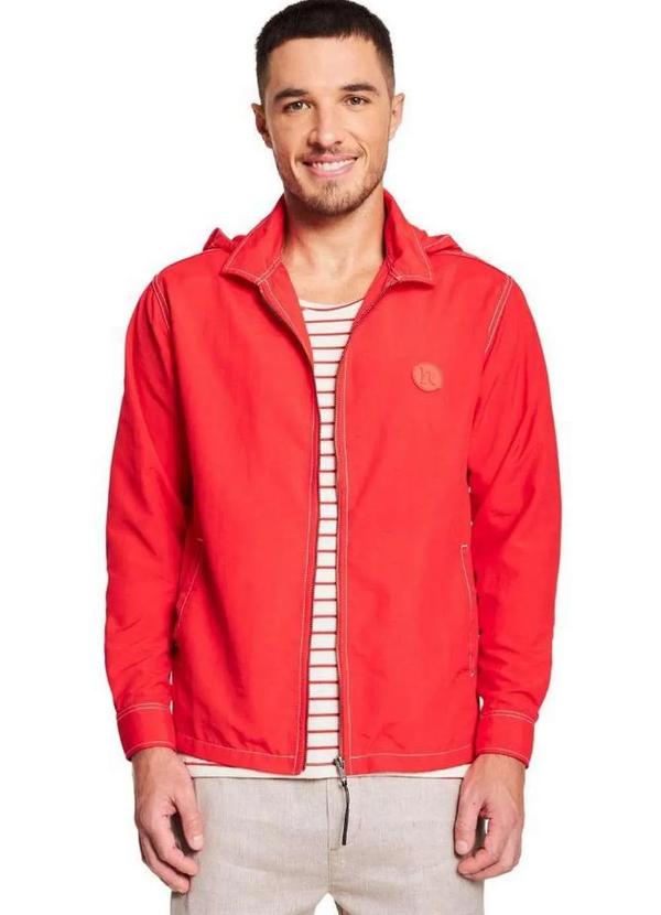 Reserva - Jaqueta Bomber Náutica Reserva Vermelho
