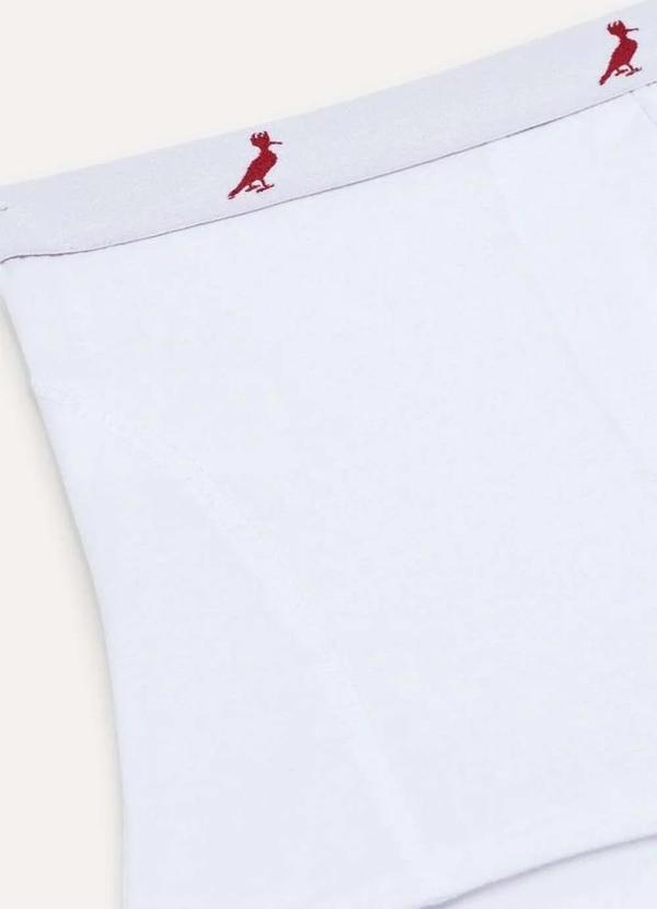Reserva - Kit 3 Cuecas Boxer Algodão Reserva Branco 3