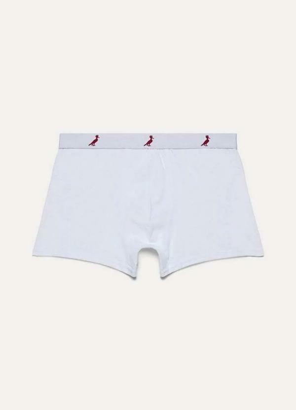 Reserva - Kit 3 Cuecas Boxer Algodão Reserva Branco 4