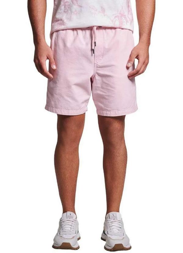 Reserva - Short Casual Oxford Reserva Rosa Claro