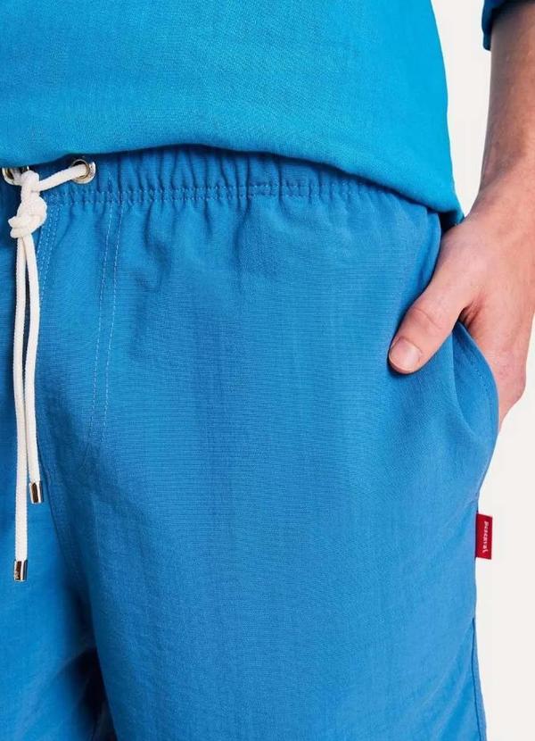 Reserva - Short Praia Liso Reserva Azul Petroleo 2