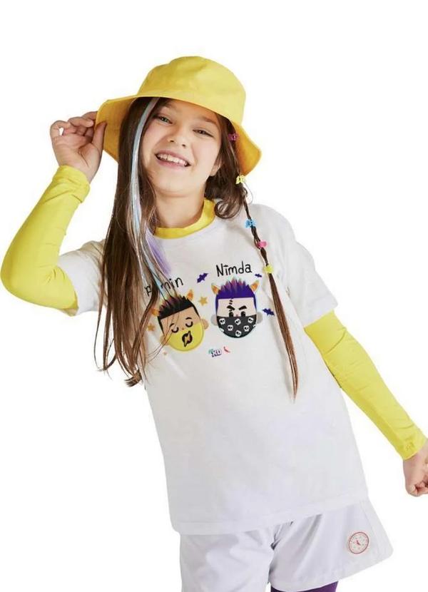 Reserva Mini - Camiseta Admin e Nimda Pk Xd Conforto Reserva Mini Branco 1