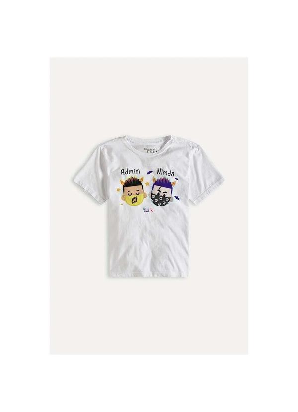 Reserva Mini - Camiseta Admin e Nimda Pk Xd Conforto Reserva Mini Branco 3