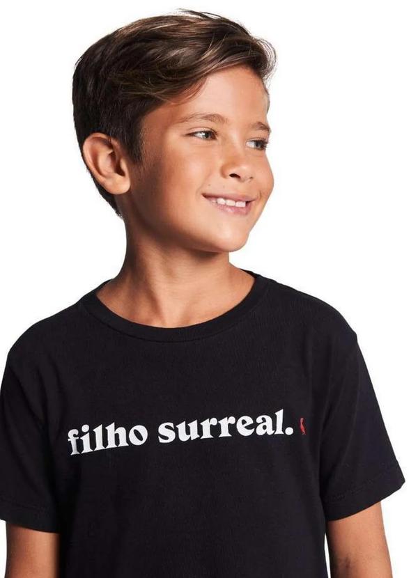 Reserva Mini - Camiseta Filho Surreal Dm 20 Reserva Mini Preto