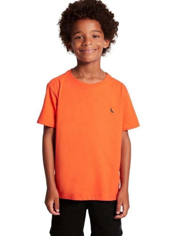 Reserva Mini - Camiseta Gota Pica Pau Bordado Reserva Mini Laranja 1