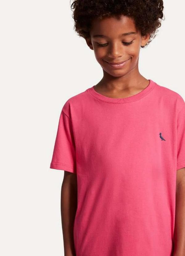 Reserva Mini - Camiseta Gota Pica Pau Bordado Reserva Mini Rosa Pink 2