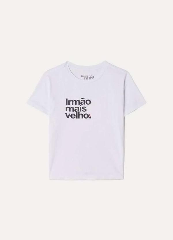 Reserva Mini - Camiseta Irmão Mais Velho Mini Reserva Mini Branco 5