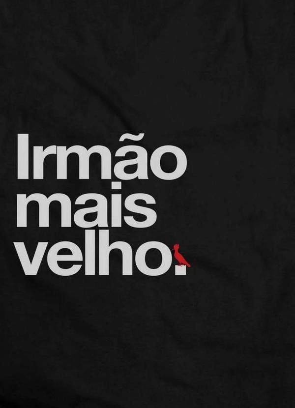 Reserva Mini - Camiseta Irmão Mais Velho Mini Reserva Mini Preto 2