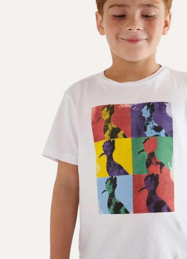 Reserva Mini - Camiseta Mini Pica Pau Andy Art Reserva Mini Branco 2