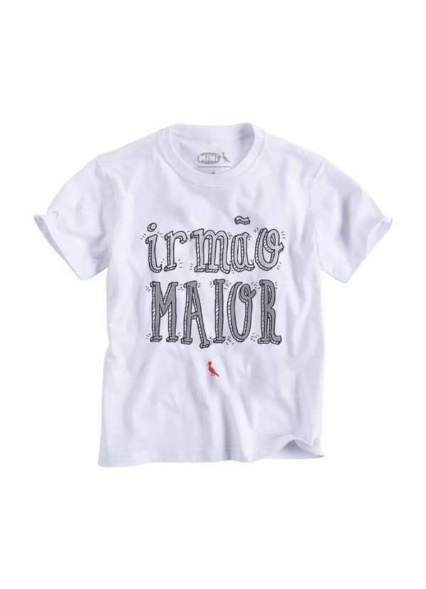Reserva Mini - Camiseta Reserva Mini Irmão Maior Reserva Mini Branco