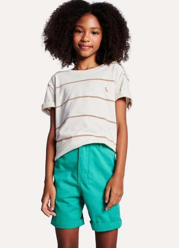 Reserva Mini - Bermuda Sm Casual Nova Reserva Mini Verde Bandeira 2