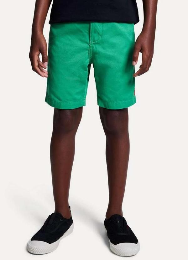 Reserva Mini - Bermuda Sm Casual Nova Reserva Mini Verde Bandeira 3