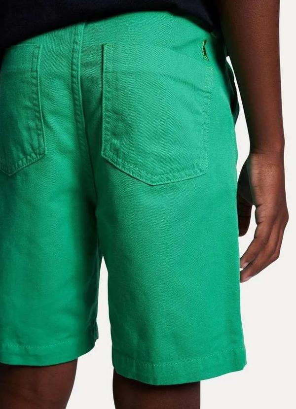 Reserva Mini - Bermuda Sm Casual Nova Reserva Mini Verde Bandeira 4