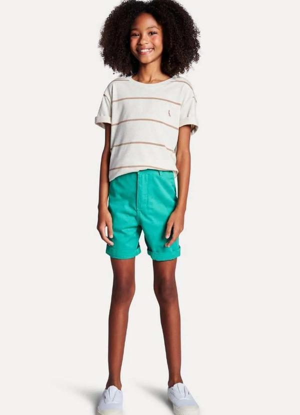 Reserva Mini - Bermuda Sm Casual Nova Reserva Mini Verde Bandeira 5