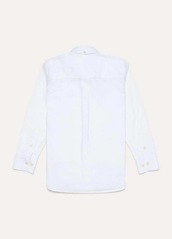 Reserva Mini - Camisa Infantil Cont Ml Oxford Reserva Mini Branco 2