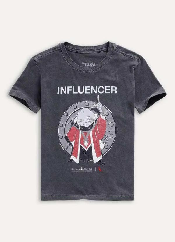 Reserva Mini - Camiseta Mini D D Mestre dos Magos Reserva Mini Preto Stoned 6