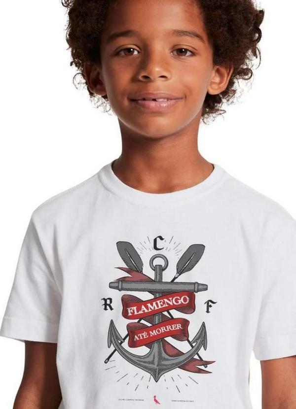 Reserva Mini - Camiseta Mini Fla Ancora Reserva Mini Branco