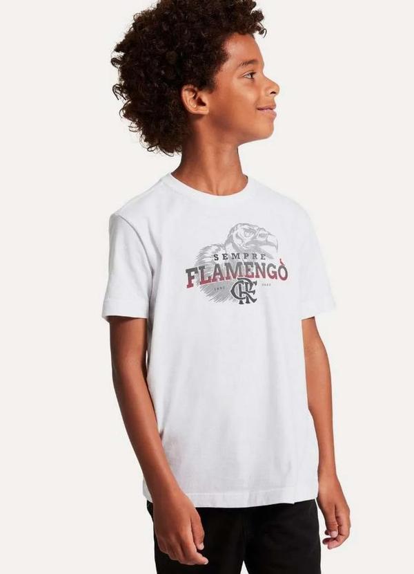 Reserva Mini - Camiseta Mini Sempre Fla Reserva Mini Branco