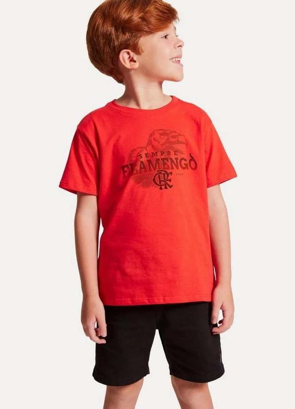 Reserva Mini - Camiseta Mini Sempre Fla Reserva Mini Vermelho