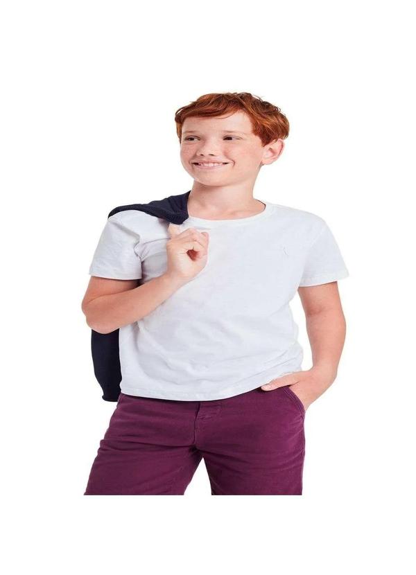 Reserva Mini - Camiseta Pf Pima Cores Reserva Mini Branco