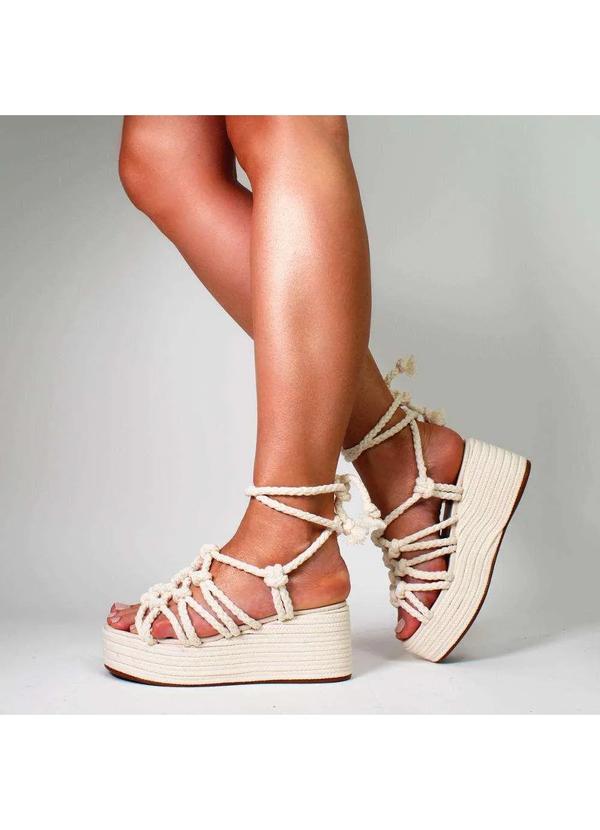 Damannu Shoes - Sandália Brooke Off White Off White