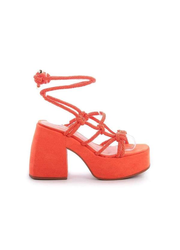 Damannu Shoes - Sandália Lorena Tangelo Laranja 5