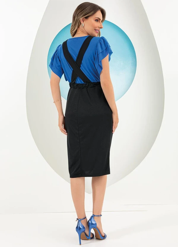 Rosalie - Blusa Azul Bic em Malha 4