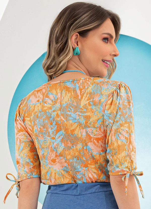 Rosalie - Blusa Floral Aquarelado em 2
