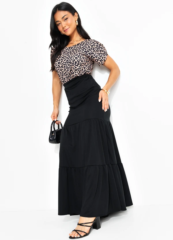 Rosalie - Blusa Onça em Malha 3