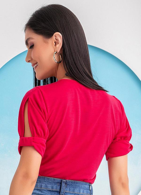 Rosalie - Blusa Pink em Malha Flamê 6