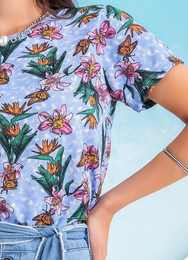 Rosalie - Blusa Ramo de Flores em Malha 5