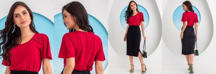 Blusa Prpura em Poliviscose