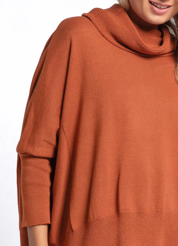 Rosalie - Blusa Terracota em Tricô 5