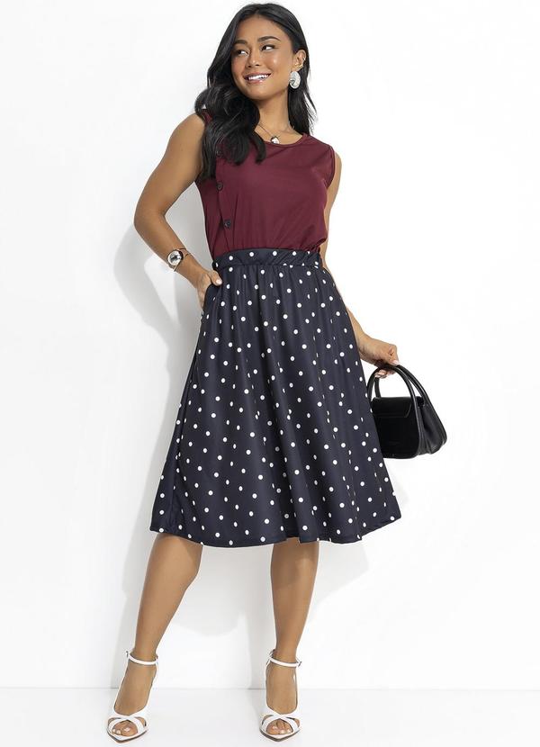 Rosalie - Blusa Bordô em Malha 4