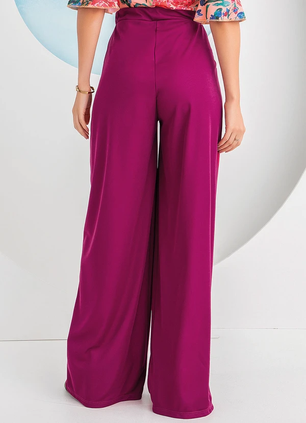 Rosalie - Calça Púrpura em Malha 2