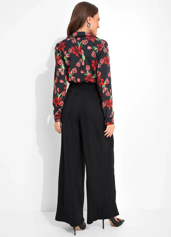 Rosalie - Camisa Preto em Poliflex 4