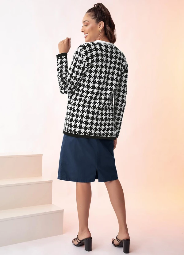 Rosalie - Casaco Preto em Tricô 4