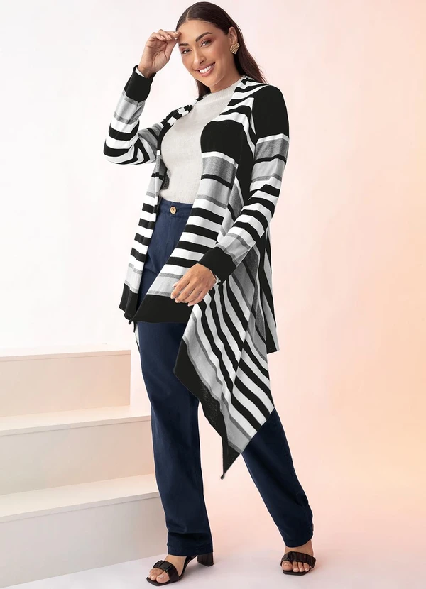 Rosalie - Casaco Preto em Tricô 3