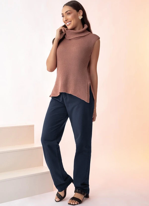 Rosalie - Casaco Rosé em Tricô 3