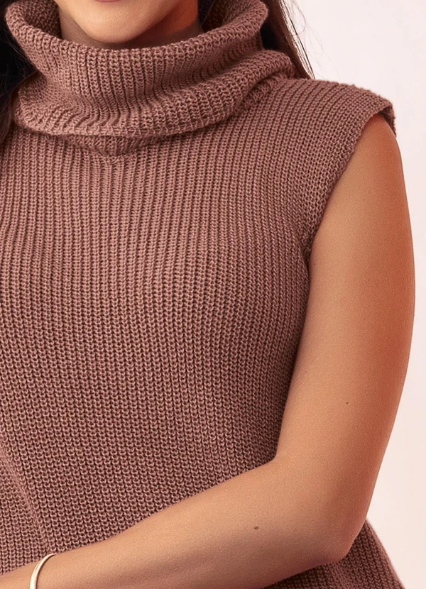 Rosalie - Casaco Rosé em Tricô 5