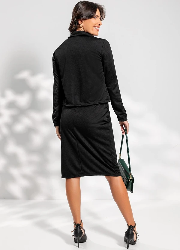 Rosalie - Conjunto Preto em Malha 4