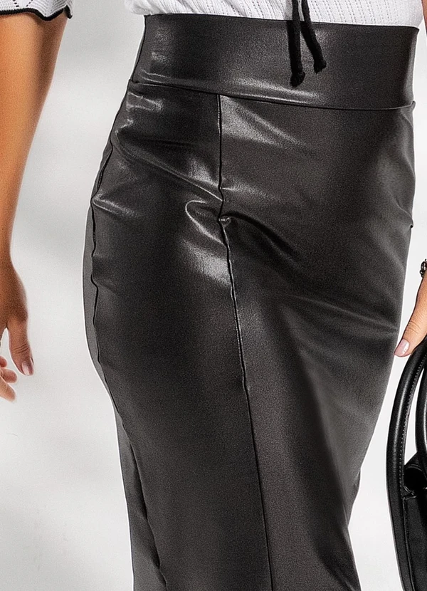 Rosalie - Saia Preto em Cirrê 5