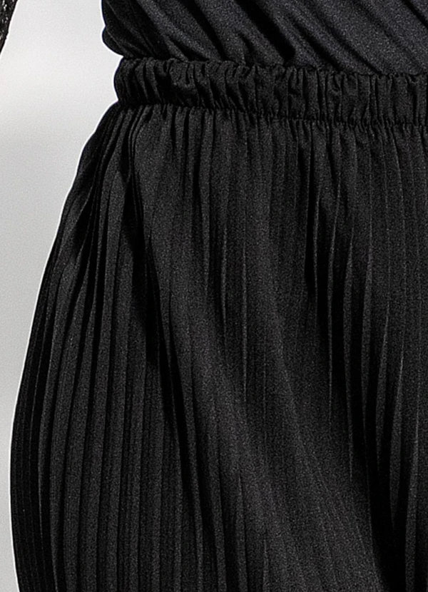 Rosalie - Saia Preto em Malha 5